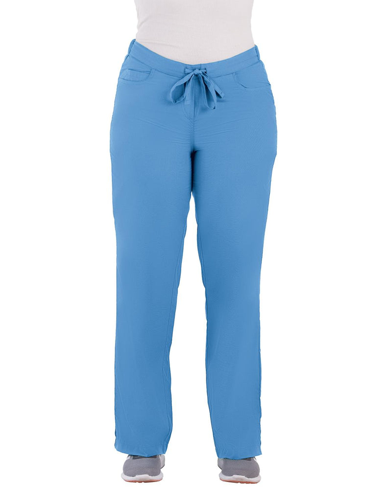 Life Threads Women's Classic Pant Ceil Blue - LT1120-CBL-S by scrub-supply.com