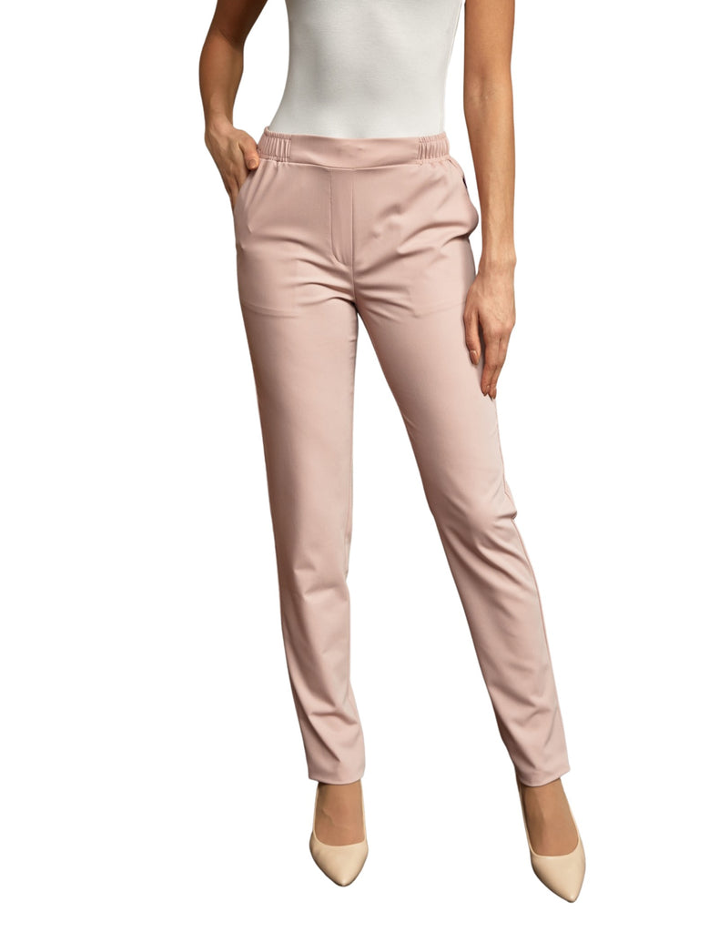 Treat in Style Medical Straight Trousers Powdery Pink - LK3014-9100-0-50 by scrub-supply.com