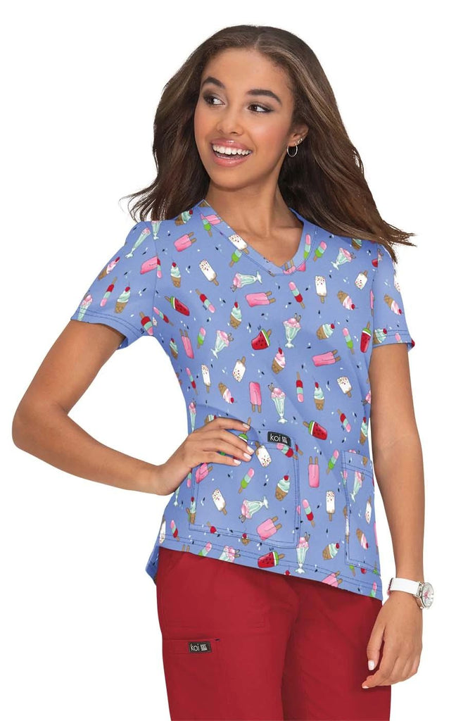 Koi Leslie Top Sweet Tooth - 384PR-SWT-XL by scrub-supply.com