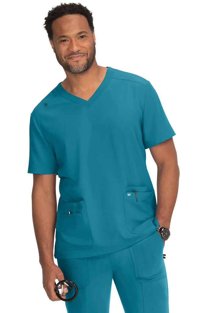 Koi Free To Be Top Teal - 672-121-XL by scrub-supply.com