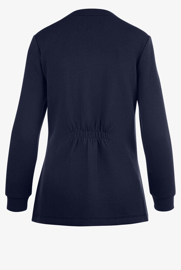 Koi Clarissa Sweater Navy -  by scrub-supply.com