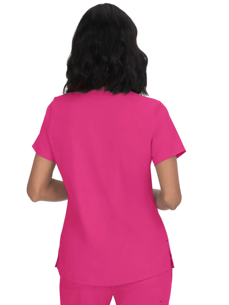 Koi Scrubs Kade Top Flamingo | scrub-supply.com