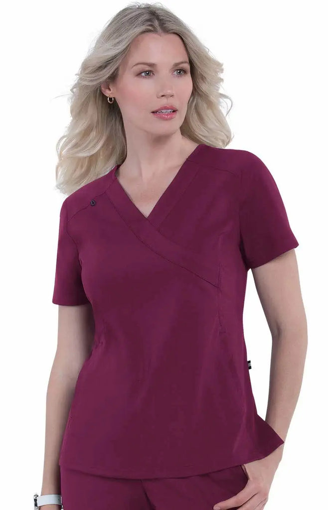 Koi Scrubs All or Nothing Top Wine | scrub-supply.com