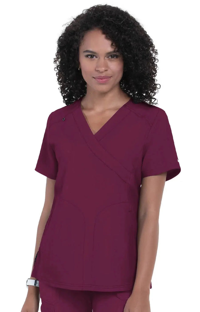 Koi Scrubs All or Nothing Top Wine | scrub-supply.com