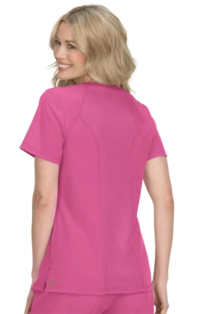 Koi Scrubs Longevity Top Terra Pink | scrub-supply.com