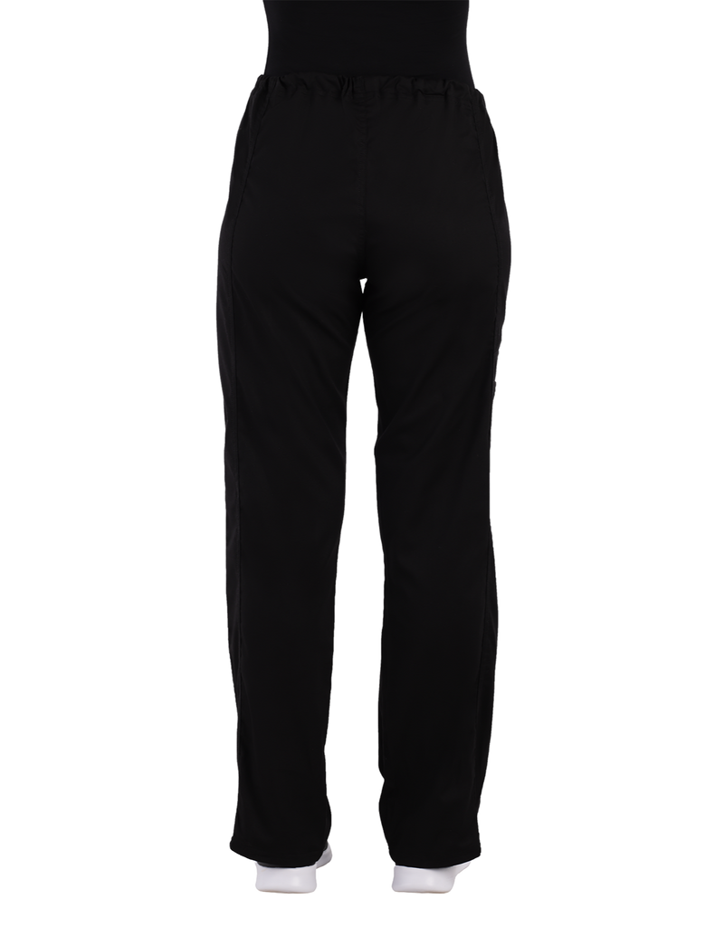 Life Threads Scrubs Women's Contego Cargo Pant Black | scrub-supply.com