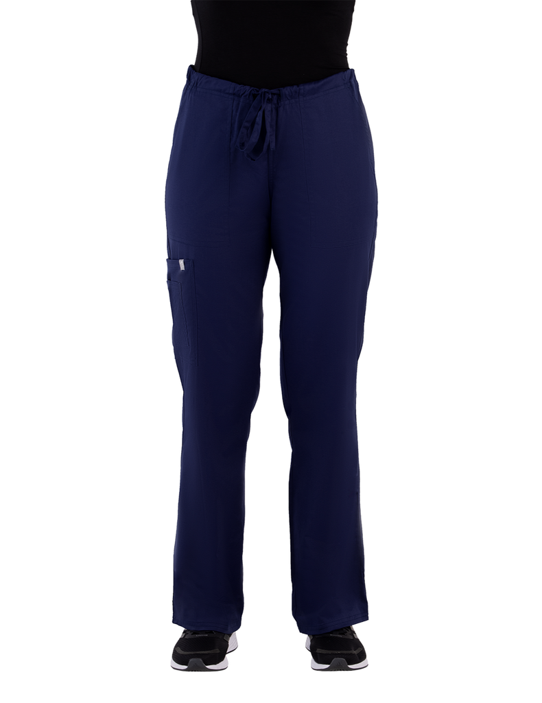 Life Threads Scrubs Women's Contego Cargo Pant Navy Blue | scrub-supply.com