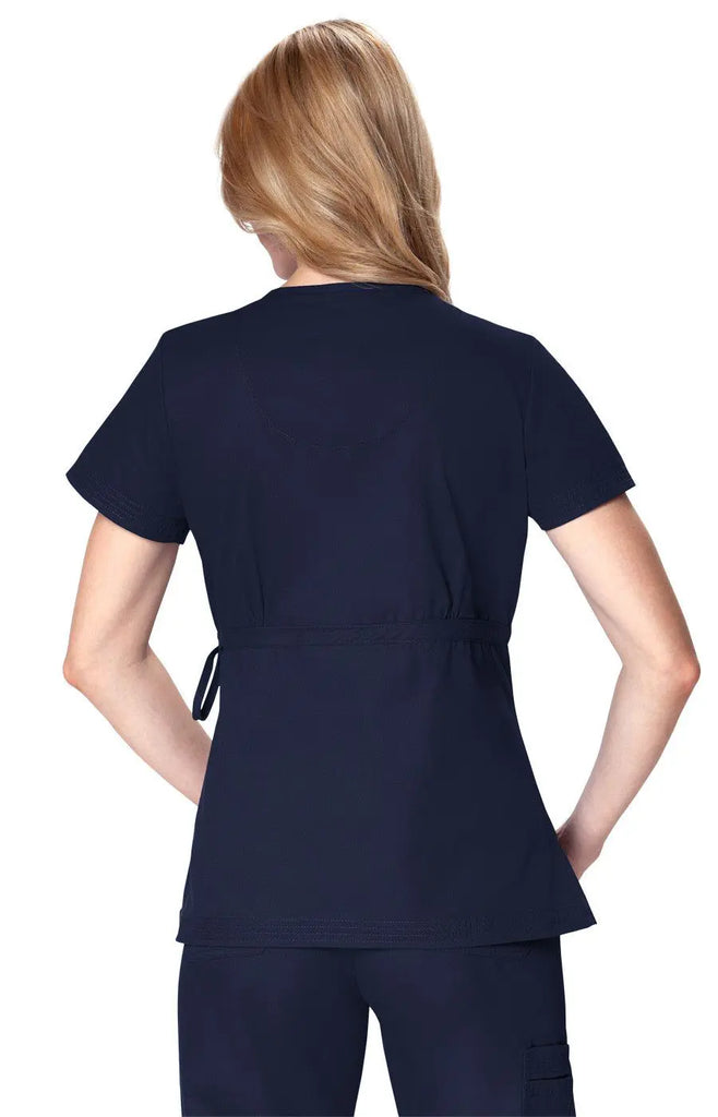 Koi Scrubs Katelyn Top Navy | scrub-supply.com