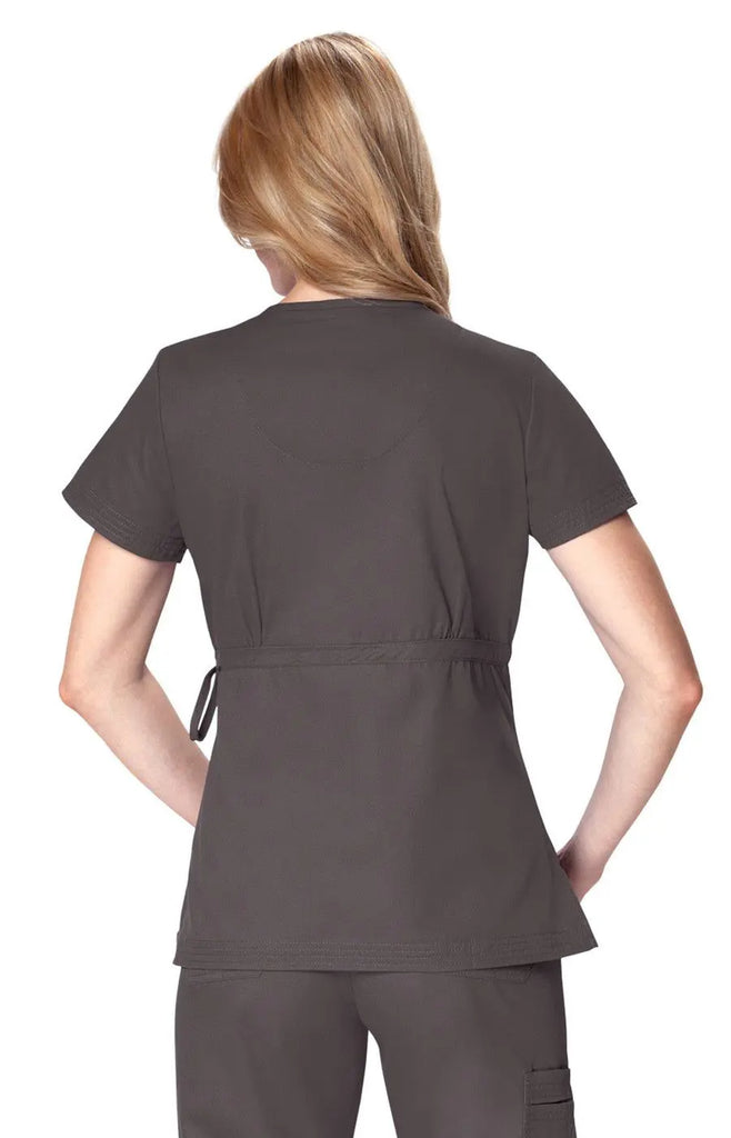 Koi Scrubs Katelyn Top Steel | scrub-supply.com