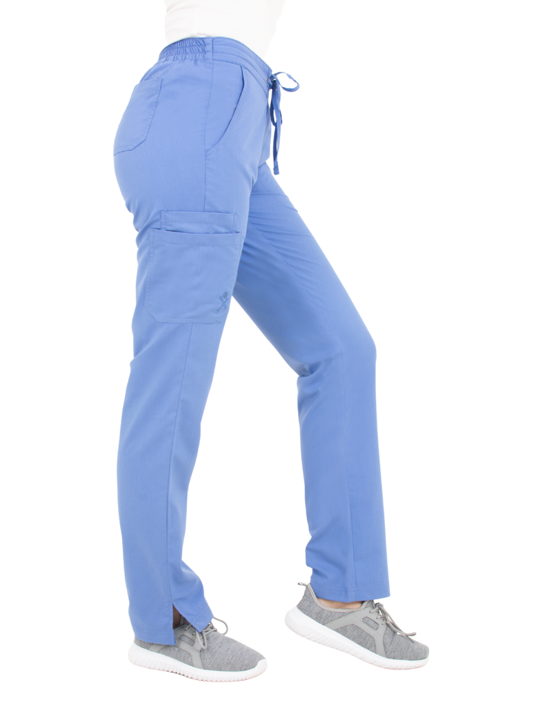 Life Threads Scrubs Women's Ergo 2.0 Utility Pant Ceil Blue | scrub-supply.com