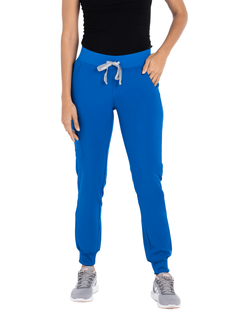 Life Threads Scrubs Women's Active Jogger Pant Royal Blue | scrub-supply.com