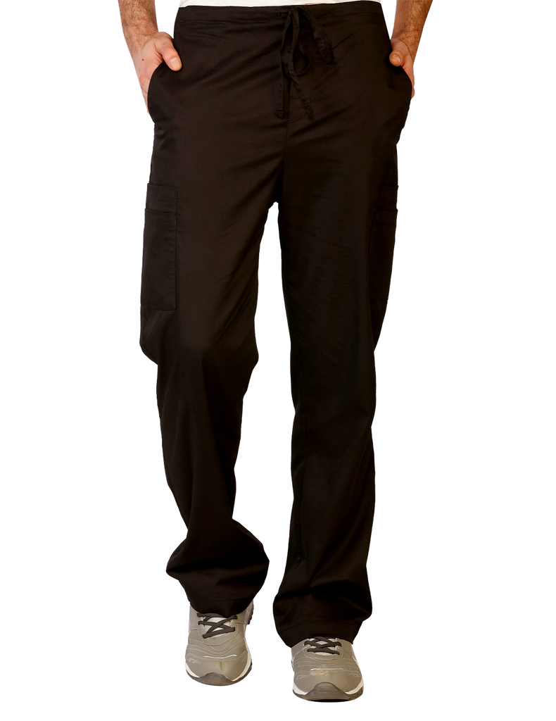 Life Threads Scrubs Men's Contego Cargo Pant Black | scrub-supply.com