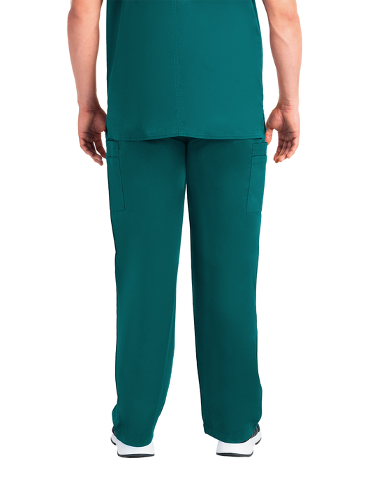 Life Threads Scrubs Men's Contego Cargo Pant Hunter Green | scrub-supply.com