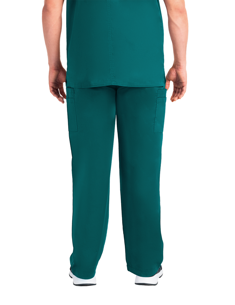 Life Threads Scrubs Men's Contego Cargo Pant Hunter Green | scrub-supply.com