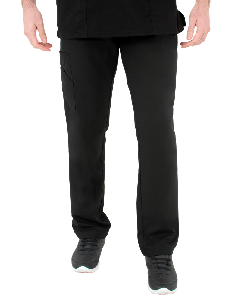 Life Threads Scrubs Men's Ergo 2.0 Cargo Pant Black | scrub-supply.com