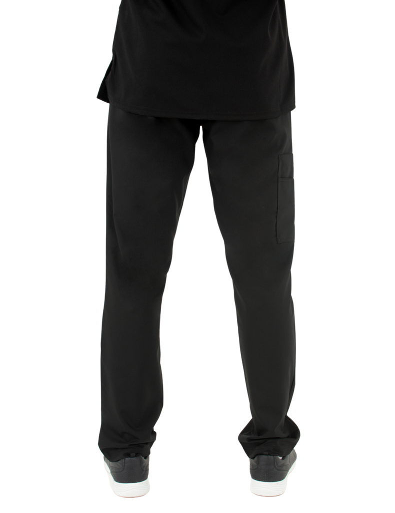 Life Threads Scrubs Men's Ergo 2.0 Cargo Pant Black | scrub-supply.com