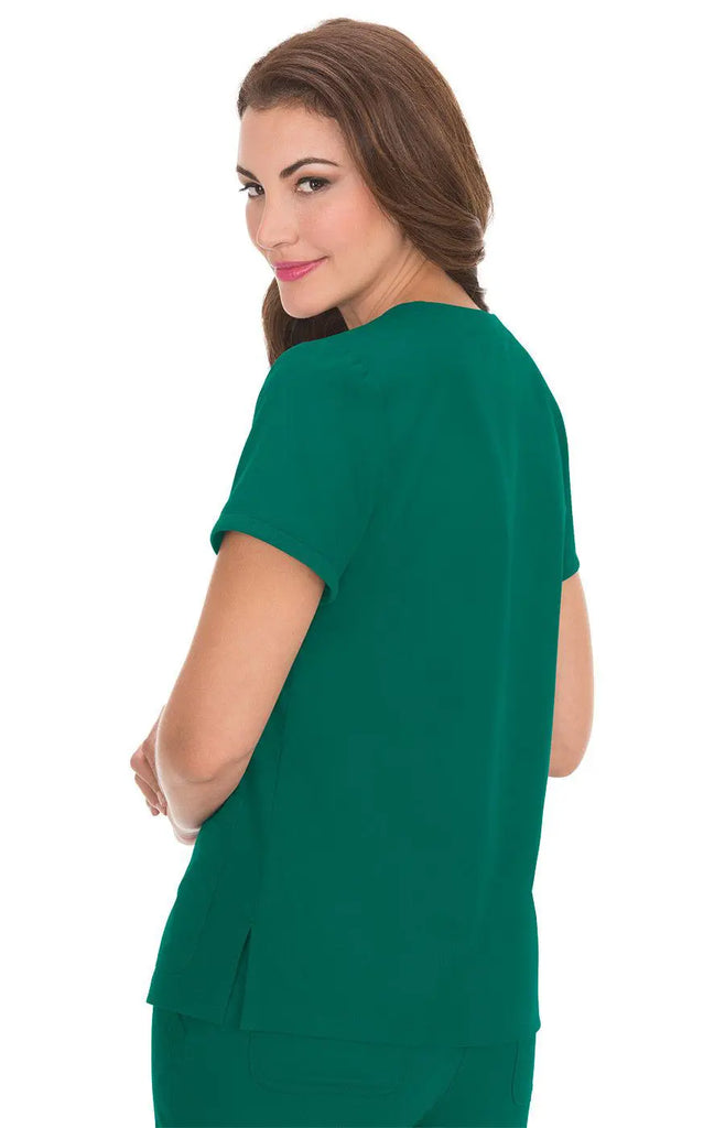 Koi Scrubs Nicole Top Hunter | scrub-supply.com