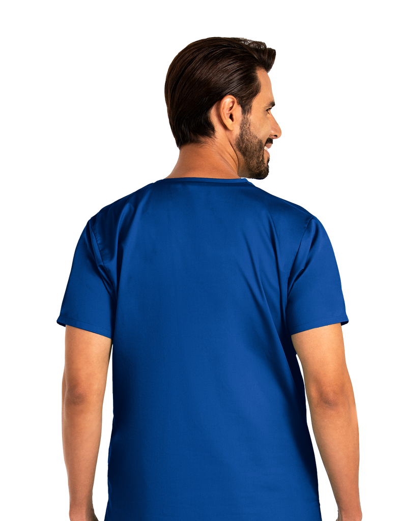 Life Threads Scrubs Men's Classic Top Royal Blue | scrub-supply.com