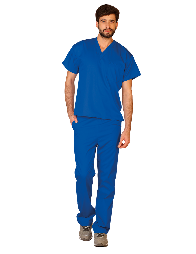 Life Threads Scrubs Men's Classic Pant Royal Blue | scrub-supply.com