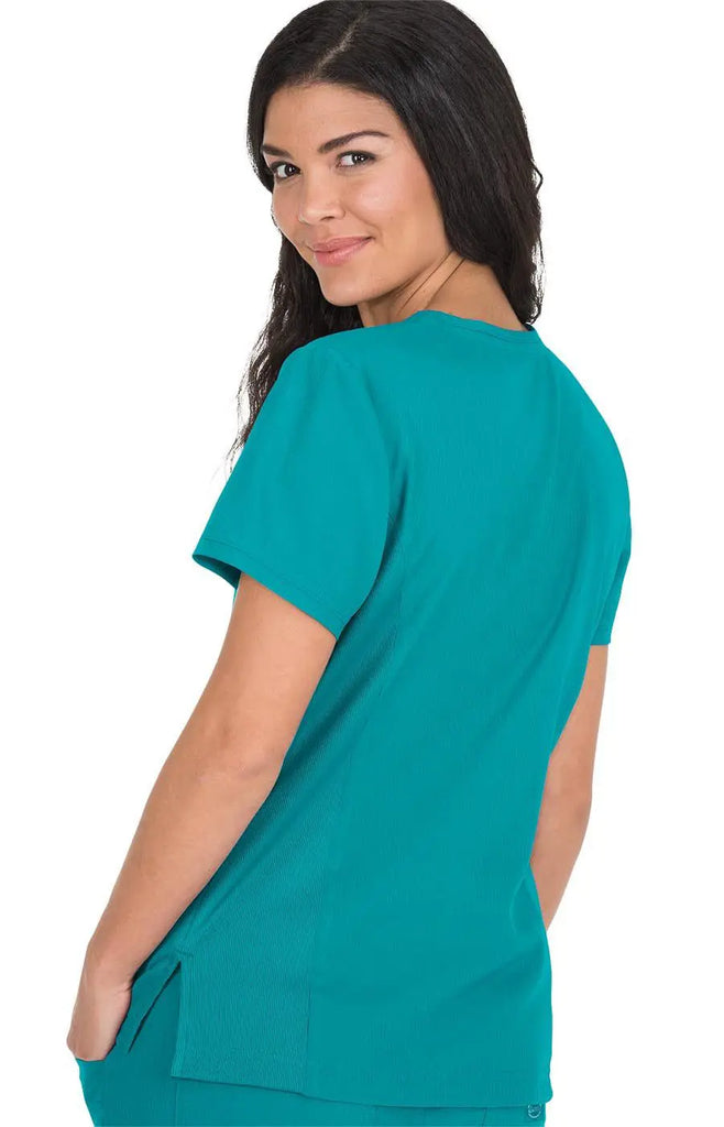 Koi Scrubs Philosophy Top Teal | scrub-supply.com