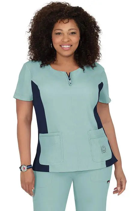 Koi Scrubs Serenity Top Sage | scrub-supply.com