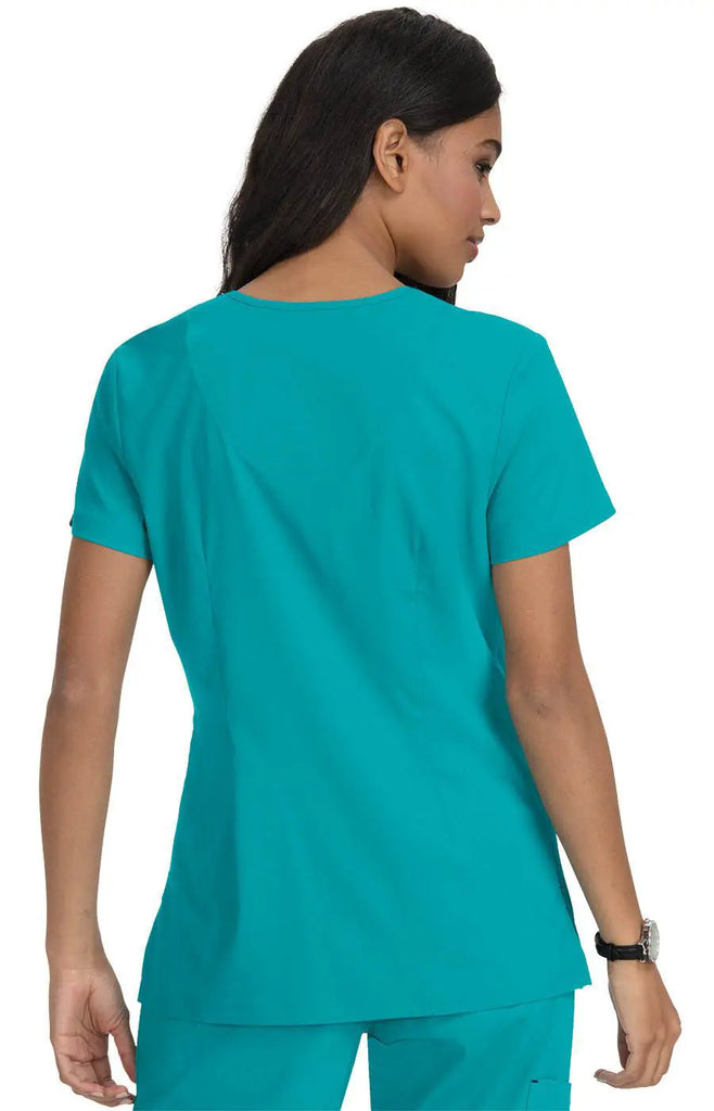 Koi Scrubs Katie Top Teal | scrub-supply.com