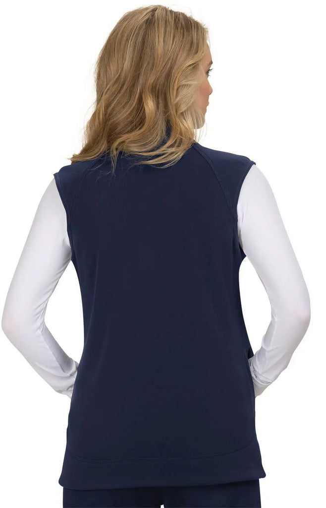 Koi Scrubs Fearless Vest Navy | scrub-supply.com