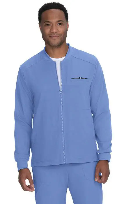 Koi Scrubs Ready Set Go Jacket True Ceil | scrub-supply.com