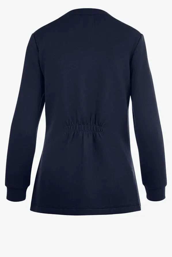 Koi Scrubs Clarissa Sweater Navy | scrub-supply.com