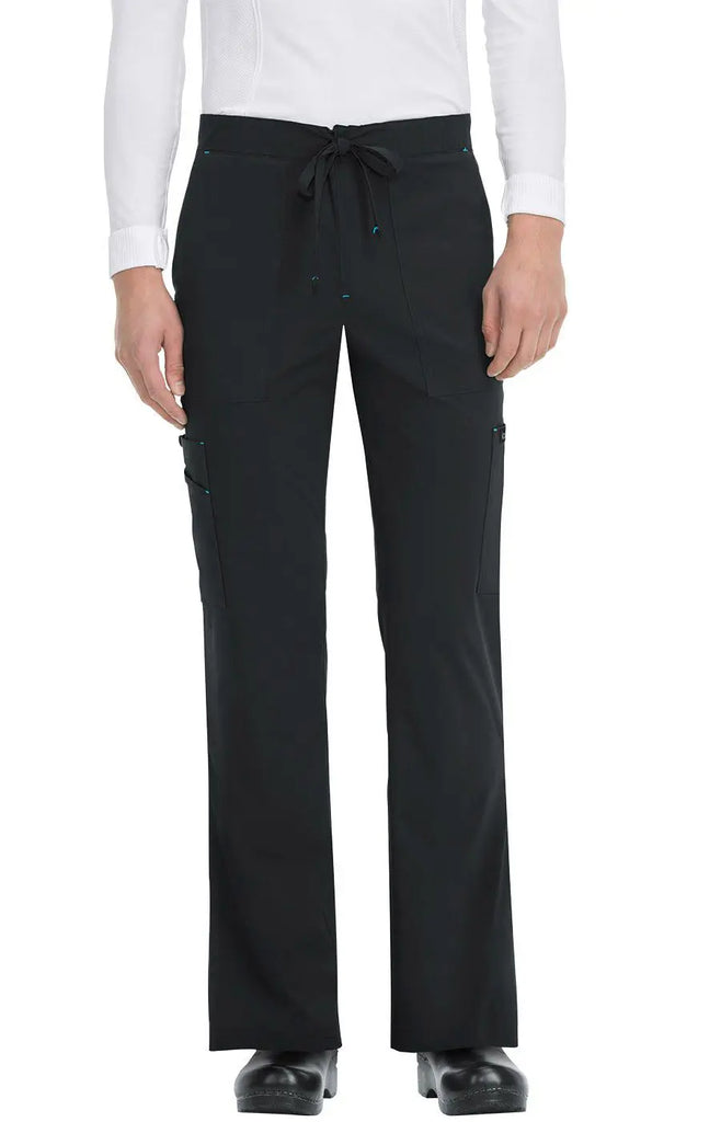 Koi Scrubs Luke Pant Black | scrub-supply.com