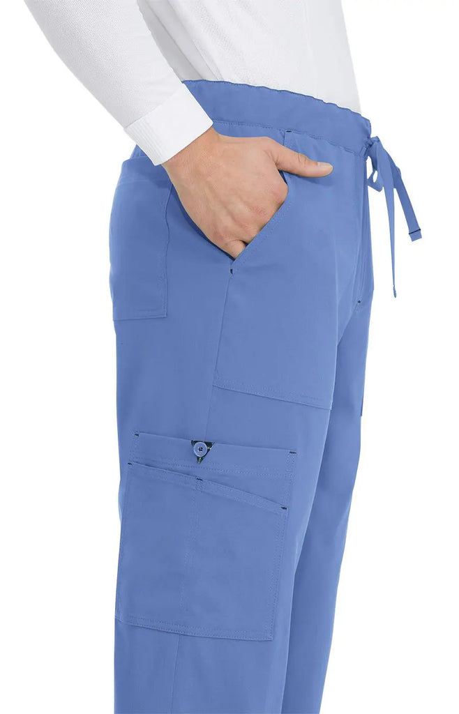 Koi Scrubs Luke Pant True Ceil | scrub-supply.com