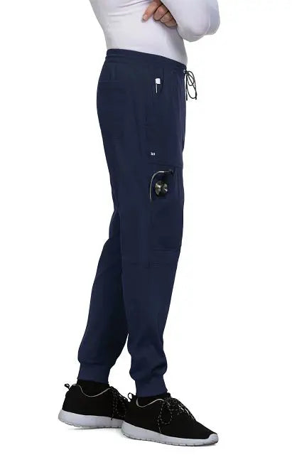 Koi Scrubs Day to Night Jogger Navy | scrub-supply.com