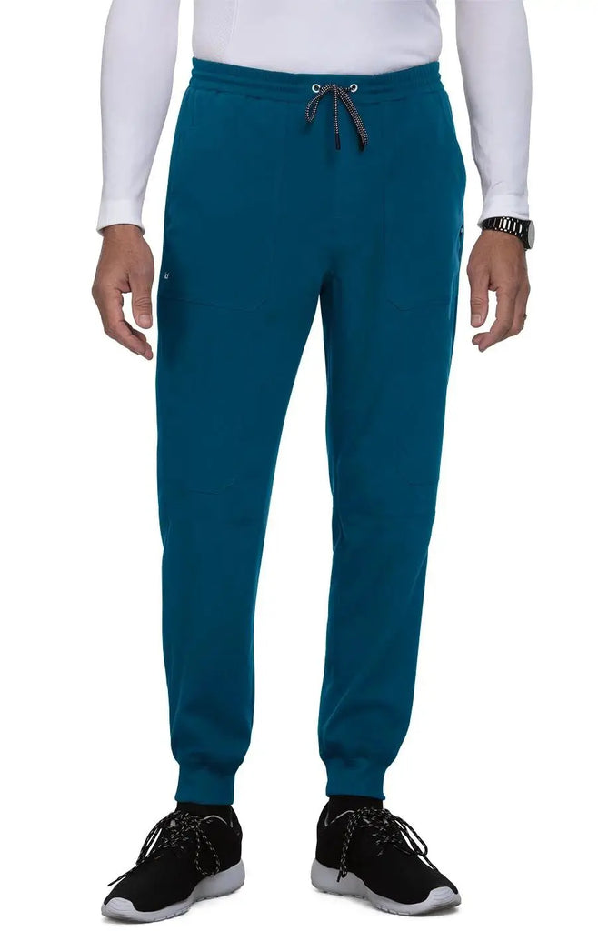 Koi Scrubs Day to Night Jogger Caribbean Blue | scrub-supply.com