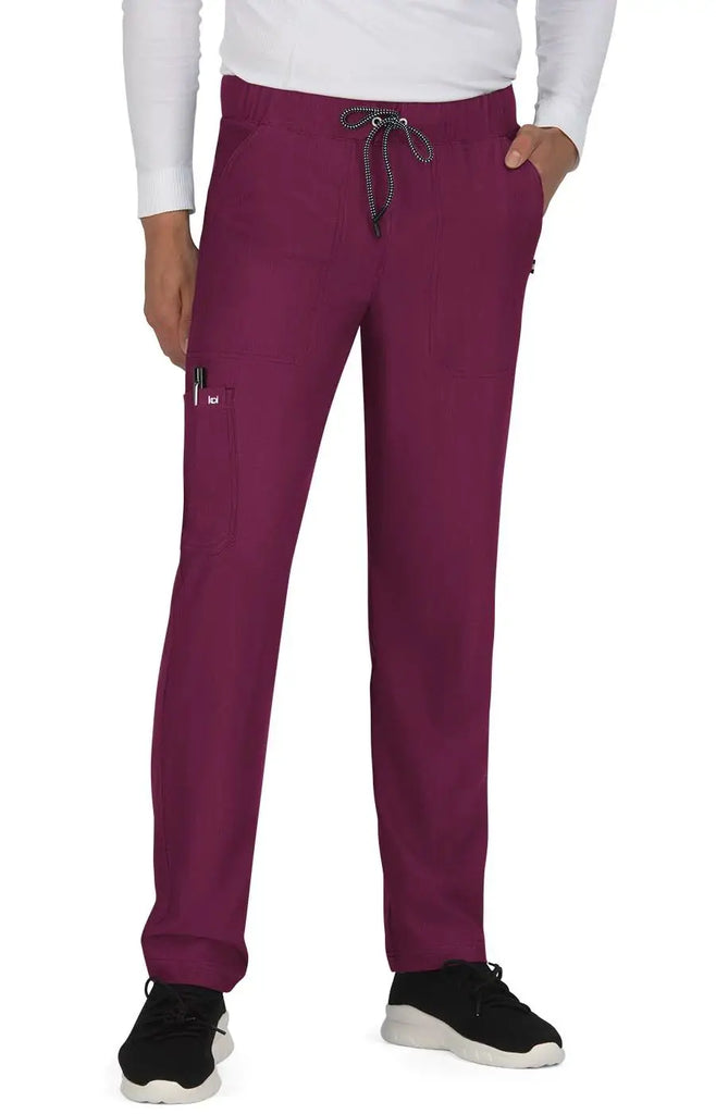 Koi Scrubs Make it Happen Pant Wine | scrub-supply.com