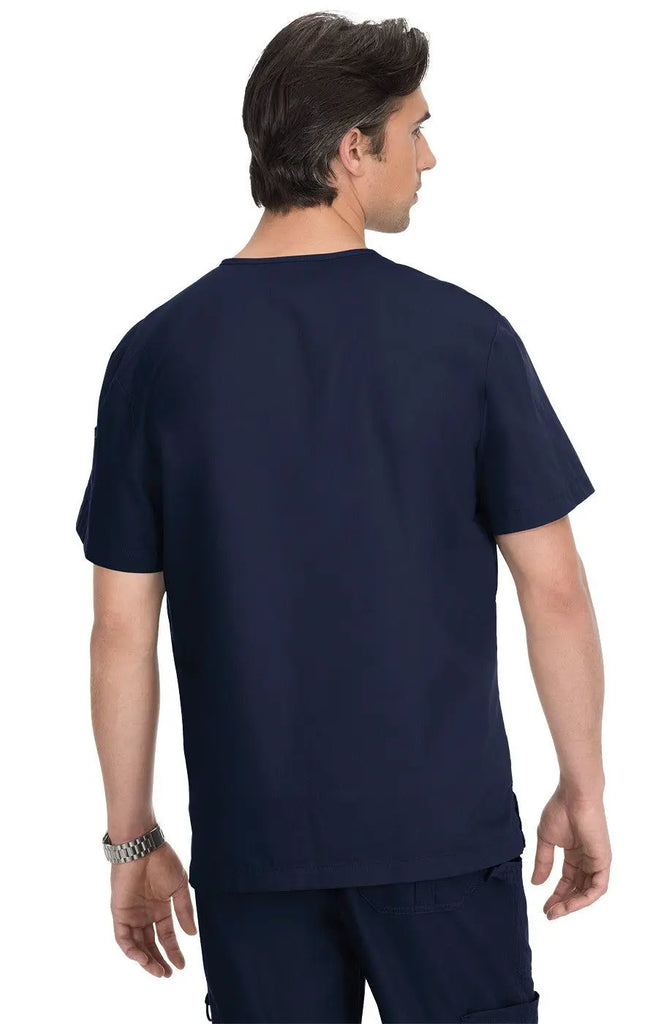 Koi Scrubs Jason Top Navy | scrub-supply.com