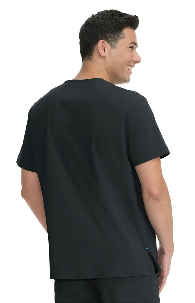 Koi Scrubs Bryan Top Black | scrub-supply.com