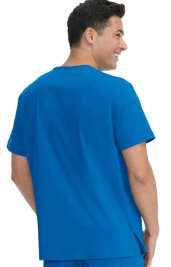 Koi Scrubs Bryan Top Royal Blue | scrub-supply.com