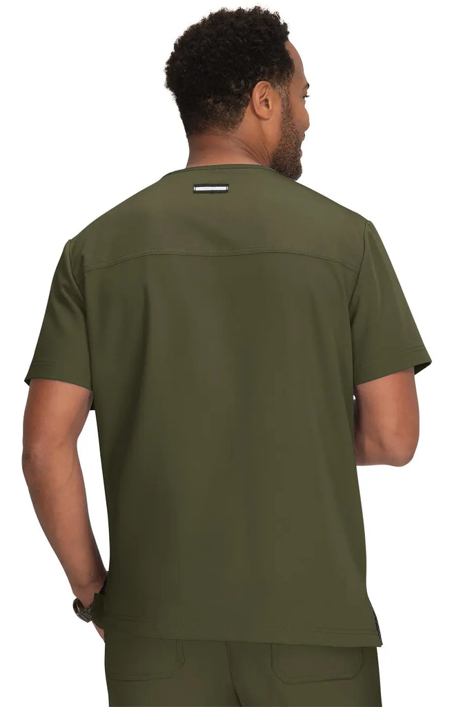 Koi Scrubs Free To Be Top Olive Green | scrub-supply.com