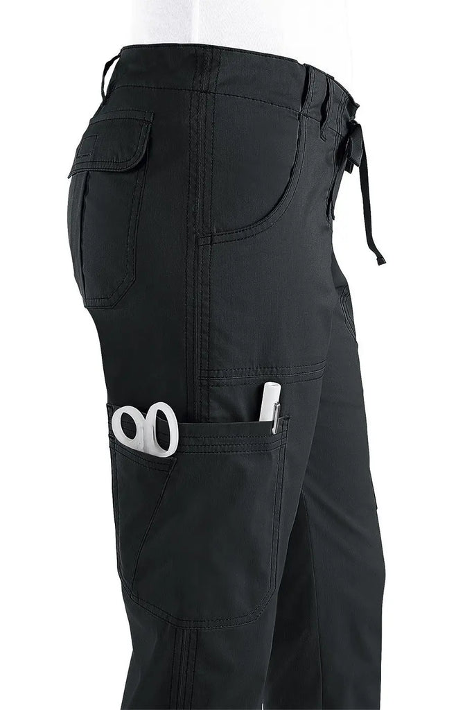 Koi Scrubs Women's Stretch Lindsey Pant Black | scrub-supply.com