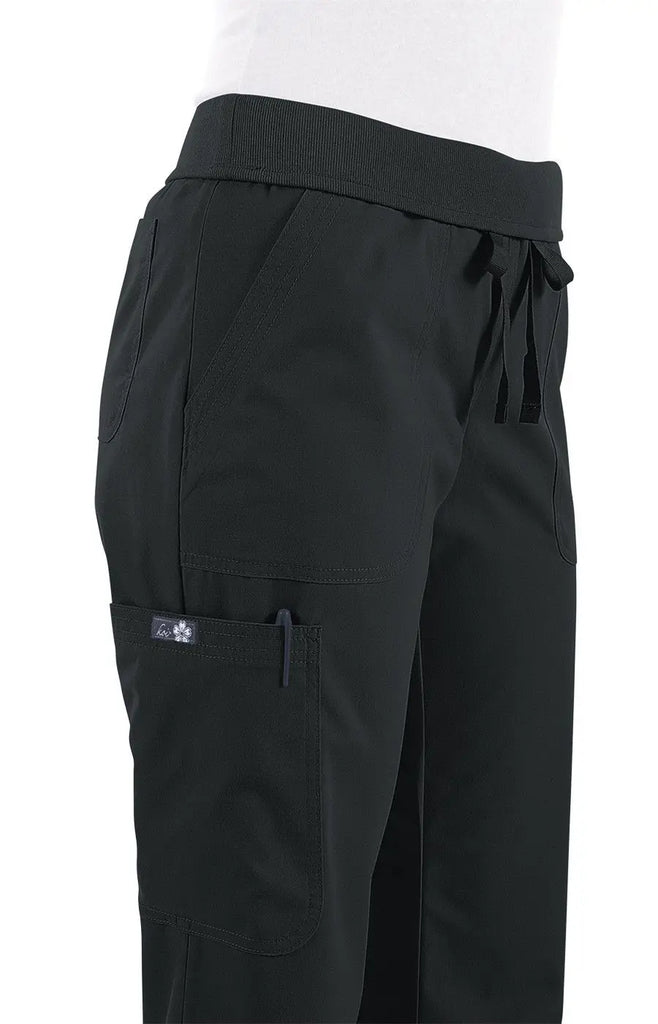 Koi Scrubs Morgan Pant Black | scrub-supply.com