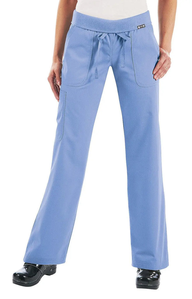 Koi Scrubs Morgan Pant True Ceil | scrub-supply.com