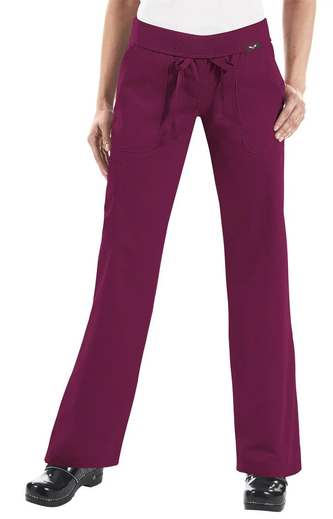 Koi Scrubs Morgan Pant Wine | scrub-supply.com