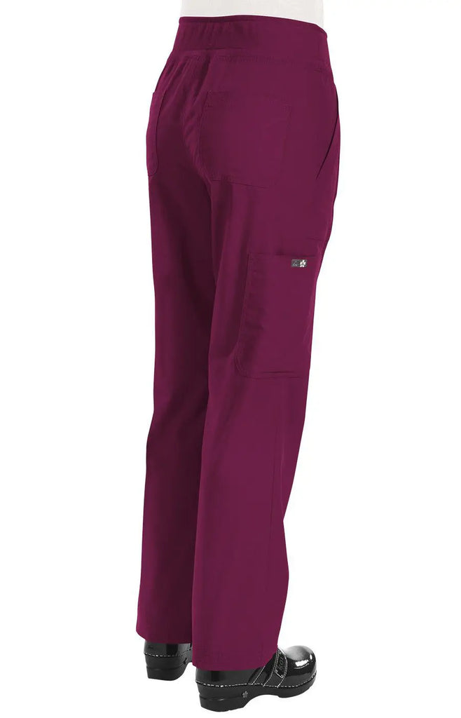 Koi Scrubs Morgan Pant Wine | scrub-supply.com