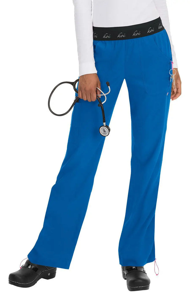 Koi Scrubs Spirit Pant Royal Blue | scrub-supply.com