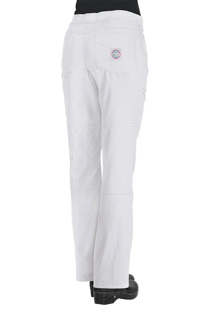 Koi Scrubs Peace Pant White | scrub-supply.com