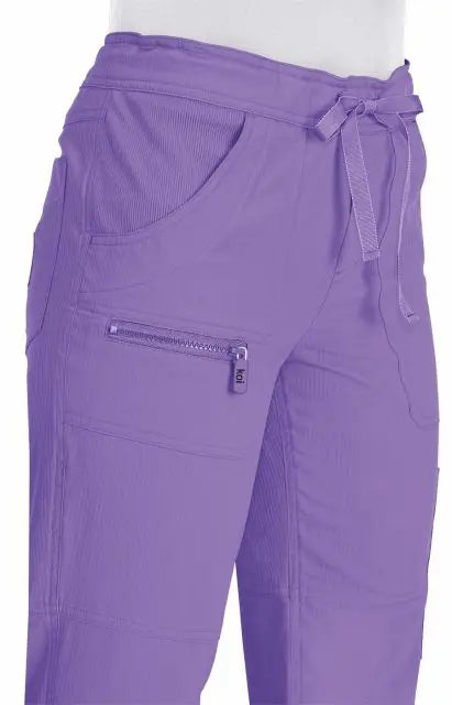 Koi Scrubs Peace Pant Wisteria | scrub-supply.com