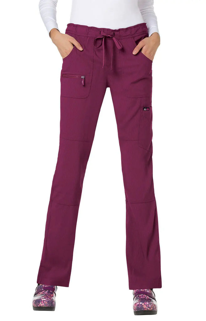 Koi Scrubs Peace Pant Wine | scrub-supply.com