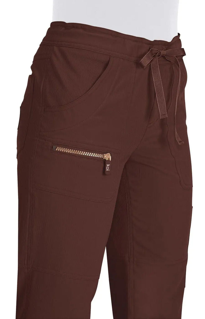 Koi Scrubs Peace Pant Limited Edition Brown Taupe | scrub-supply.com