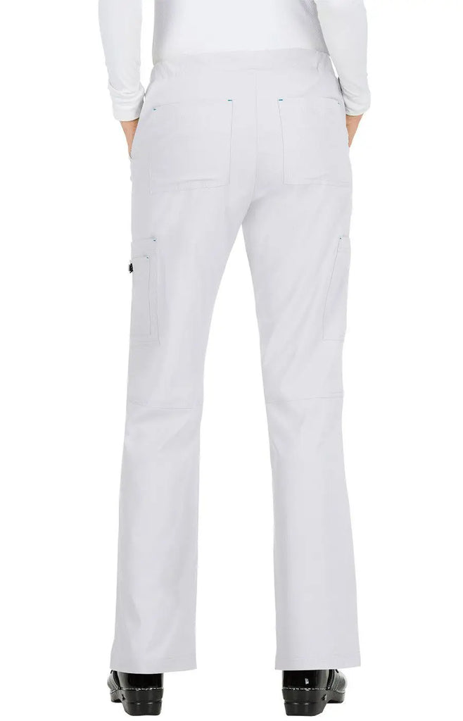 Koi Scrubs Holly Pant White | scrub-supply.com