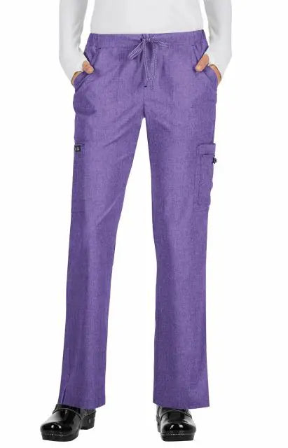 Koi Scrubs Holly Pant Heather Wisteria | scrub-supply.com